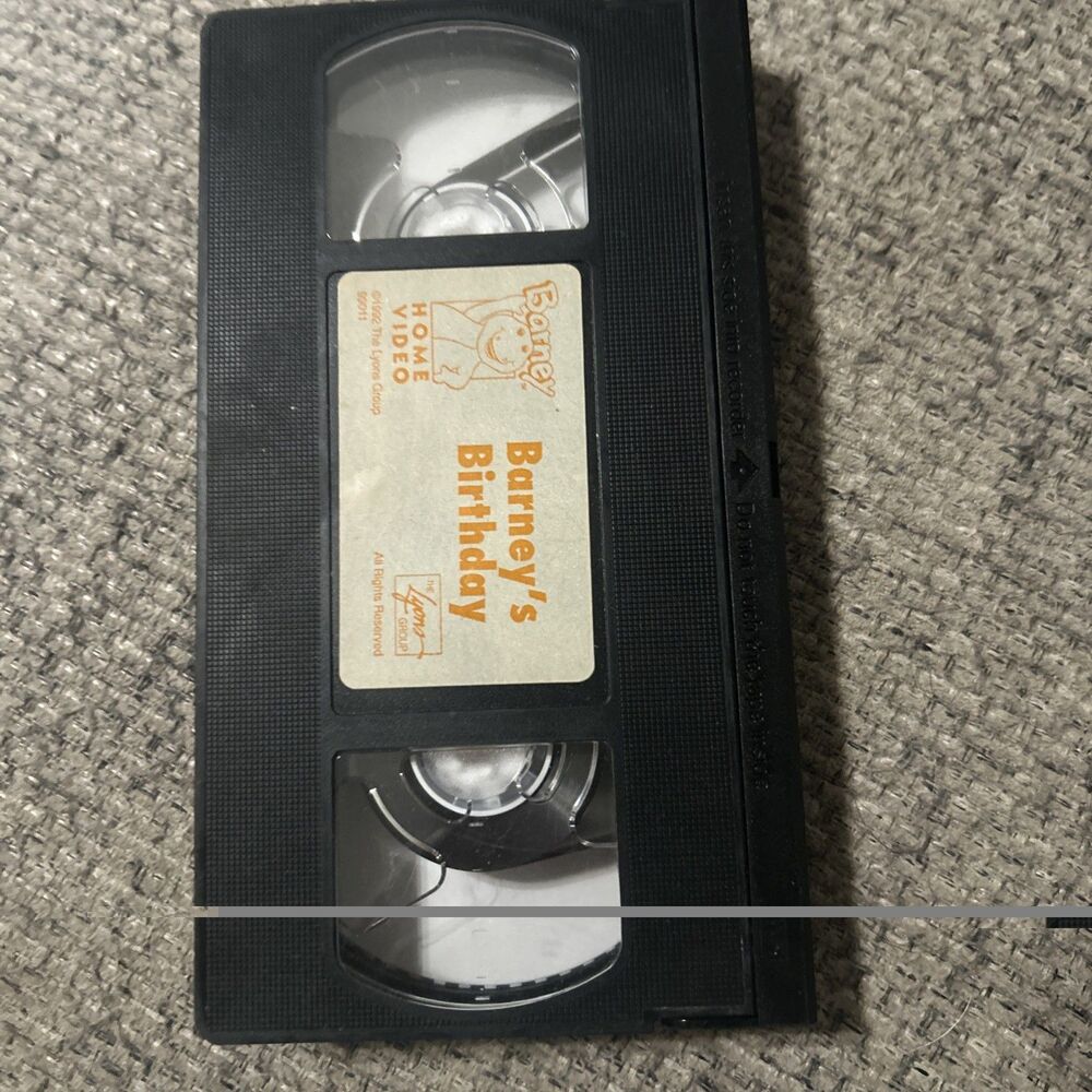 Barney - Barney's Birthday (VHS, 1992, Lyons Group)